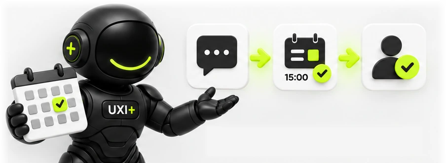 Робот ChatoRun с календарём: сообщение, запись, передача менеджеру